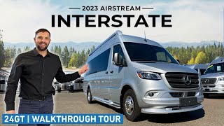 LUXURY VAN TOUR  Airstream Interstate 24GT Class B Motorhome [upl. by Mcevoy914]