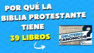 Por qué los protestantes tienen 7 libros menos en sus Biblias [upl. by Ettenoitna]