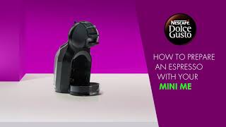 Prepare an Espresso with your NESCAFÉ® Dolce Gusto® Mini Me coffee machine [upl. by Aisital]