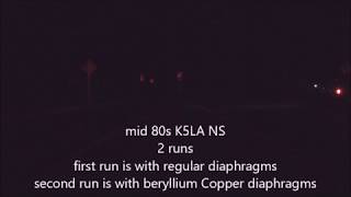 K5LA Horn and Beryllium Copper run [upl. by Irrot]