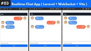 Realtime Laravel Chat App using WebSocket amp Vite  WebSocket Tutorials in Hindi  Urdu  tut0 [upl. by Meerek]