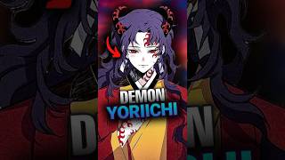 What if yoriichi became a demon Demon slayer explained demonslayer shorts [upl. by Marron]