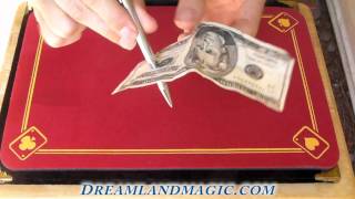 Pen through Dollar Trick Metal [upl. by Llenrrad]