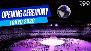 The Tokyo 2020 Opening Ceremony  in FULL LENGTH [upl. by Shipp]