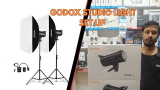 Godox SK400II V Flash Price in bd ফুল স্টুডিও সেটআপ godoxlighting godox softbox [upl. by Monaco]