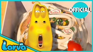 LARVA  CUP OF NOODLES  Best Cartoon Movie  Cartoons  Comics  LARVA Official [upl. by Htebazila]