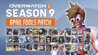 Overwatch 2  EVERY HERO CHANGE for April Fools Patch 2024 [upl. by Adalbert460]