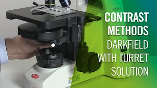 Contrast Methods  Darkfield with turret solution for BA310 BA310E amp BA410E  by Motic Europe [upl. by Key716]