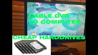 HOW TO REUSE ANY HARDDRIVE FROM A DVR INTO A COMPUTER [upl. by Drew]