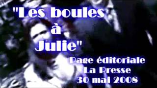 Les Boules à Julie Laffaire Bernier Couillard parodie CKOI [upl. by Bittner48]