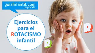 Rotacismo infantil 🔵 Rimas y actividades para niños que no pronuncian bien la letra R  GI Responde [upl. by Ayela]