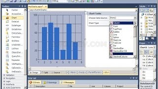 C Tutorial  Creating Chart in C Windows Forms Application [upl. by Eural]