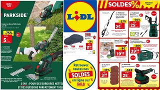 LIDL BRICOLAGE PARKSIDE  SOLDE ARRIVAGE LIDL DE LA SEMAINE  10 JANVIER 2024 [upl. by Villada]