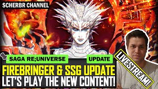 Firebringer and SSG Update Lets Play the New Content Livestream  Romancing SaGa reUniverSe [upl. by Acirtal738]