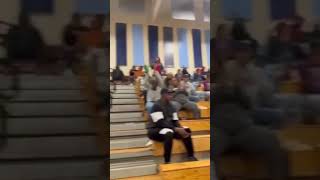 🔥Cheer Leader Praise Break At Basketball Game🔥 [upl. by Jemina]