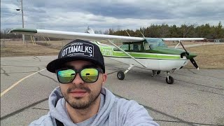 🔴LIVE Smith Falls Kingston Arnprior  Cessna 172 flight  Monday April 4 2022 [upl. by Eardnaed72]