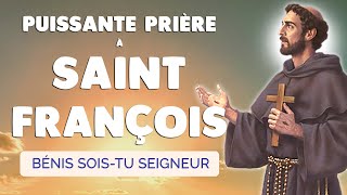 🙏 PRIÈRE à SAINT FRANÇOIS dASSISE 🙏 Prière pour la Paix amp Écologie [upl. by Innavoeg417]