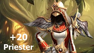 Der Schatten Priester  IMMERGRÜNER FLOR 20  WoW Dragonflight S3 M Dungeon Commentary [upl. by Ferro]