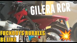 GILERA RCR 50 con 70cc METRAKIT💥 [upl. by Namrak970]