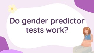 Do Gender Predictor Tests Work [upl. by Eugen]