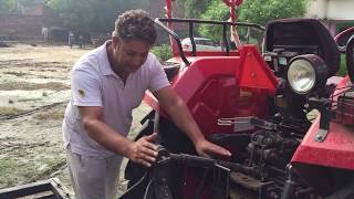 How to hook up a 3 pin cultivator on Mahindra Yuvo 575 [upl. by Fawnia]