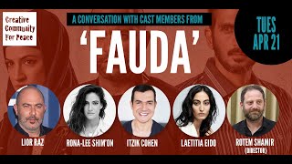 CCFP Presents The Cast of Fauda in Conversation [upl. by Brost]