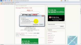 Descargar PES 11 y FIFA 11 Demo 1 Link [upl. by Ailedroc]