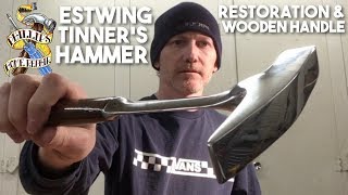 Antique Estwing Tinners Hammer Restoration [upl. by Eloccin940]