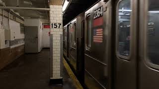 Van Cortlandt Park  242 St bound R62A 1 train arriving at 157 St [upl. by Dougy106]