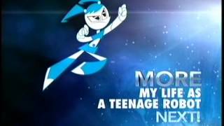 Nicktoons US  Up Next My Life As A Teenage Robot Bumper 2 2012 [upl. by Lawley]