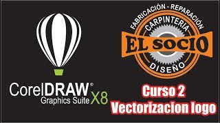 Curso 2 Crear Logo En Corel Draw X8 Desde Cero [upl. by Dewayne601]