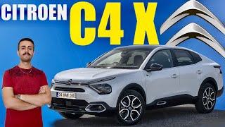 YENİ CITROEN C4 X 2023  TÜM DETAYLAR  15 BlueHDi  HEM SEDAN HEM HB TAM BİR AİLE OTOMOBİLİ [upl. by Jaye]