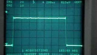 Messung am Rechteckgenerator mit dem NE555 [upl. by Onyx]