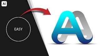 Logo Design Super Easy Techniques For Experts amp Beginners  Adobe Illustrator Tutorial [upl. by Aicenert966]