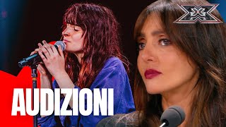 Angelica con “La notte” di Arisa commuove Ambra  X Factor 2023 AUDIZIONI [upl. by Attem]