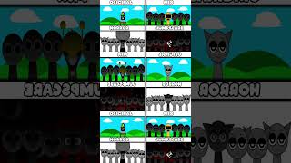 Incredibox Sprunki All Normal Versions Vs roblox Versions sprunki incredibox [upl. by Kcinnay]