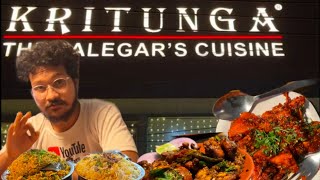 KRITUNGA THE PALEGARS CUISINE RESTAURANT in Vizianagaram food biryani vizianagaram [upl. by Cecilius982]