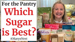 Essential Sugars for Your Prepper Pantry  How They are Different  And Which Are Best for Baking [upl. by Aivila]