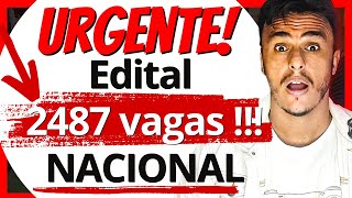 Urgente Saiu Novo Edital Nacional com mais de 2400 Vagas  Concurso Dataprev 2023 [upl. by Nayr418]