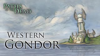 Western  Central Gondor  The Lord of the Rings Online The Paths of the Dead  Soundtrack [upl. by Eidod]