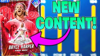 99 BRYCE HARPER IS HERE 3 NEW 99 LEGENDS NEW PACK and MORE in MLB The Show 23 Diamond Dynasty [upl. by Ahsieni408]