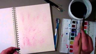 Watercolor Stippling [upl. by Antonin]