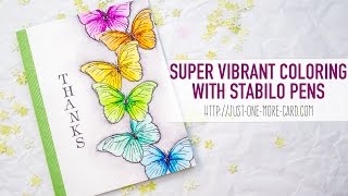 Coloring With Stabilo Pens Introduction [upl. by Revert]