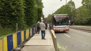 Le tram 10 emmènera ses premiers voyageurs de NederOverHeembeek à Uccle [upl. by Lotsirb242]