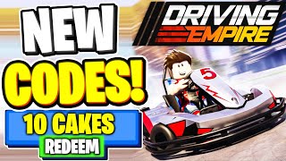 NEW ALL WORKING CODES FOR Driving Empire IN JUNE 2024 ROBLOX Driving Empire CODES [upl. by Ddej]