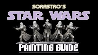 Star Wars Imperial Assault Painting Guide Ep40 Snowtroopers [upl. by Acsehcnarf]