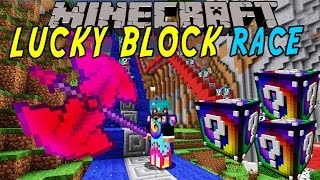 Minecraft KAOS MED SPIRAL BLOCKS  Lucky Block Mod  Modded MiniGame [upl. by Llednahs]