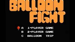 Balloon Fight NES Music  Parachuter Theme [upl. by Luamaj]