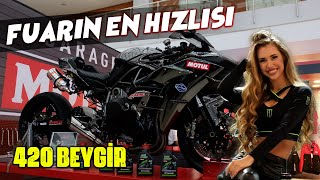 MOTOBIKE İSTANBUL 2023ÜN EN HIZLI MOTOSİKLETİ  FUARDAN İLK VİDEO [upl. by Onil]