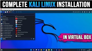 أسرع طريقة لتشغيل و تثبيت كالي لينكس  kali linux download and install [upl. by Ileana]